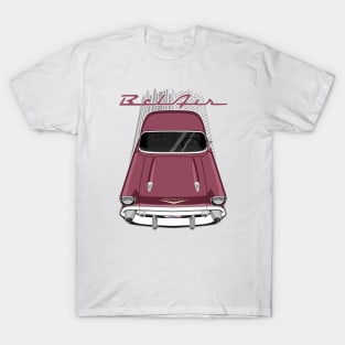 Chevrolet Bel Air 1957 - dusk plum T-Shirt